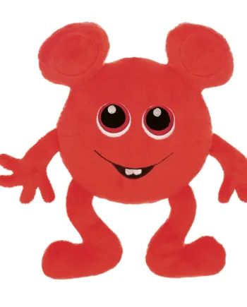 Bobbo Bamse Rød 26 cm – Sjov bamse til leg og kram!