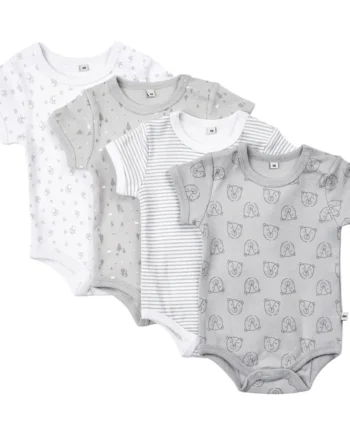 Kortærmet Body med Print - Pippi - Søde Design