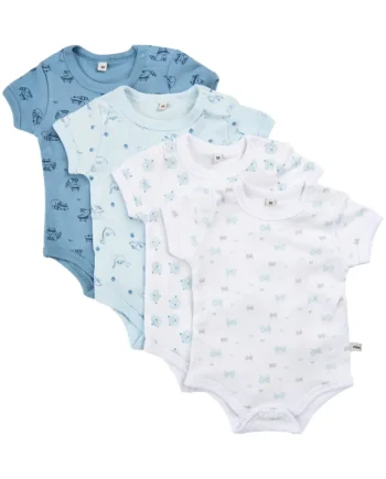 Kortærmet Bodystocking med Print fra Pippi - Supertilbud!