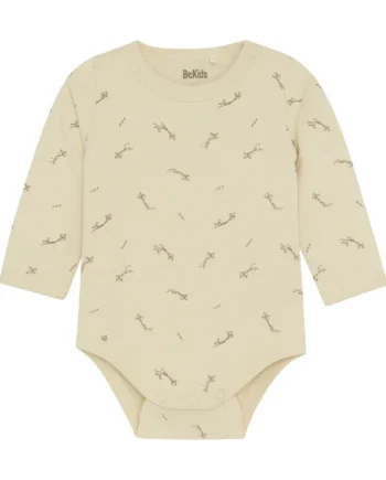 Langærmet Bodystocking med Legesygt Print fra BeKids