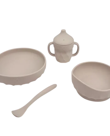 Børneservice Dune Beige - Gør måltider sjovere!