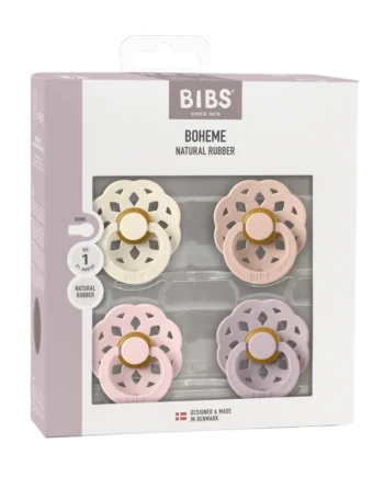 BIBS Boheme Sut - Ivory Blush Blossom Dusky Lilac