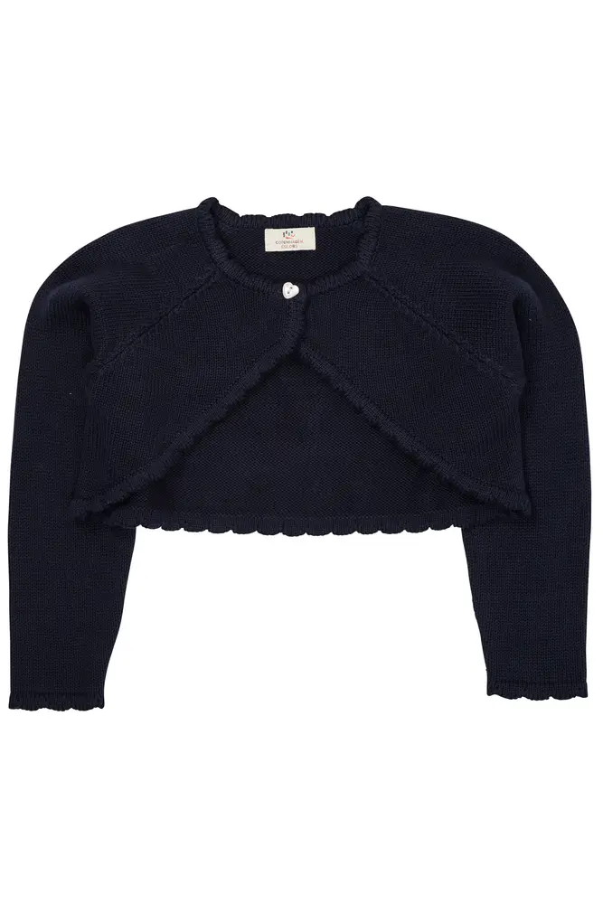 Bolero med Hjerter i Navy fra Copenhagen Colors