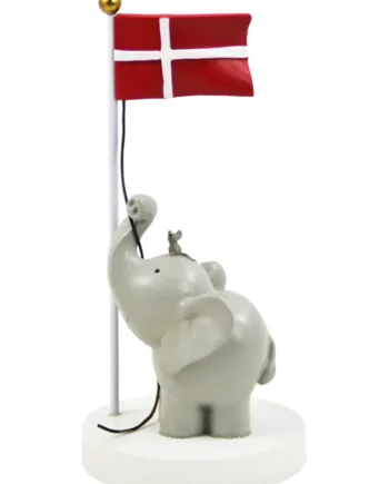 Bordpynt med Elefant og Mus - Festlig Dekoration til Børn!
