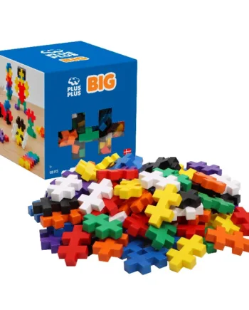 Plus-Plus Big Basic 100 Pcs - Kreativt Byggeleg