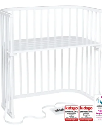 Boxspring Seng til Baby - Hvid Bedside Crib tilbud