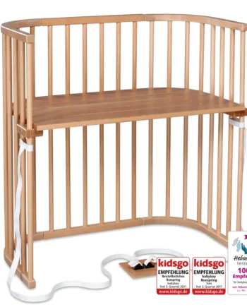 Boxspring Babyseng til Høje Senge - Naturlig Finish
