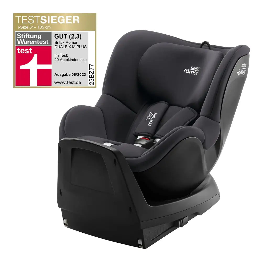 Britax Dualfix M Plus - Testvinder i Midnight Grey