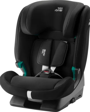 Evolvafix Space Black - Sikker autostol til børn