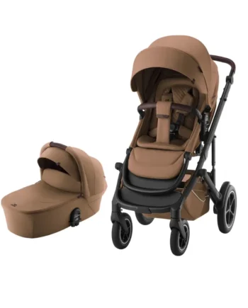 Smile 5z Kombivogn med Liggedel - Luksus i Warm Caramel