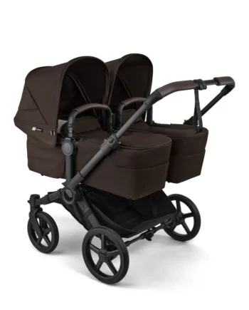 Donkey   Tvillingevogn Cocoa Brown