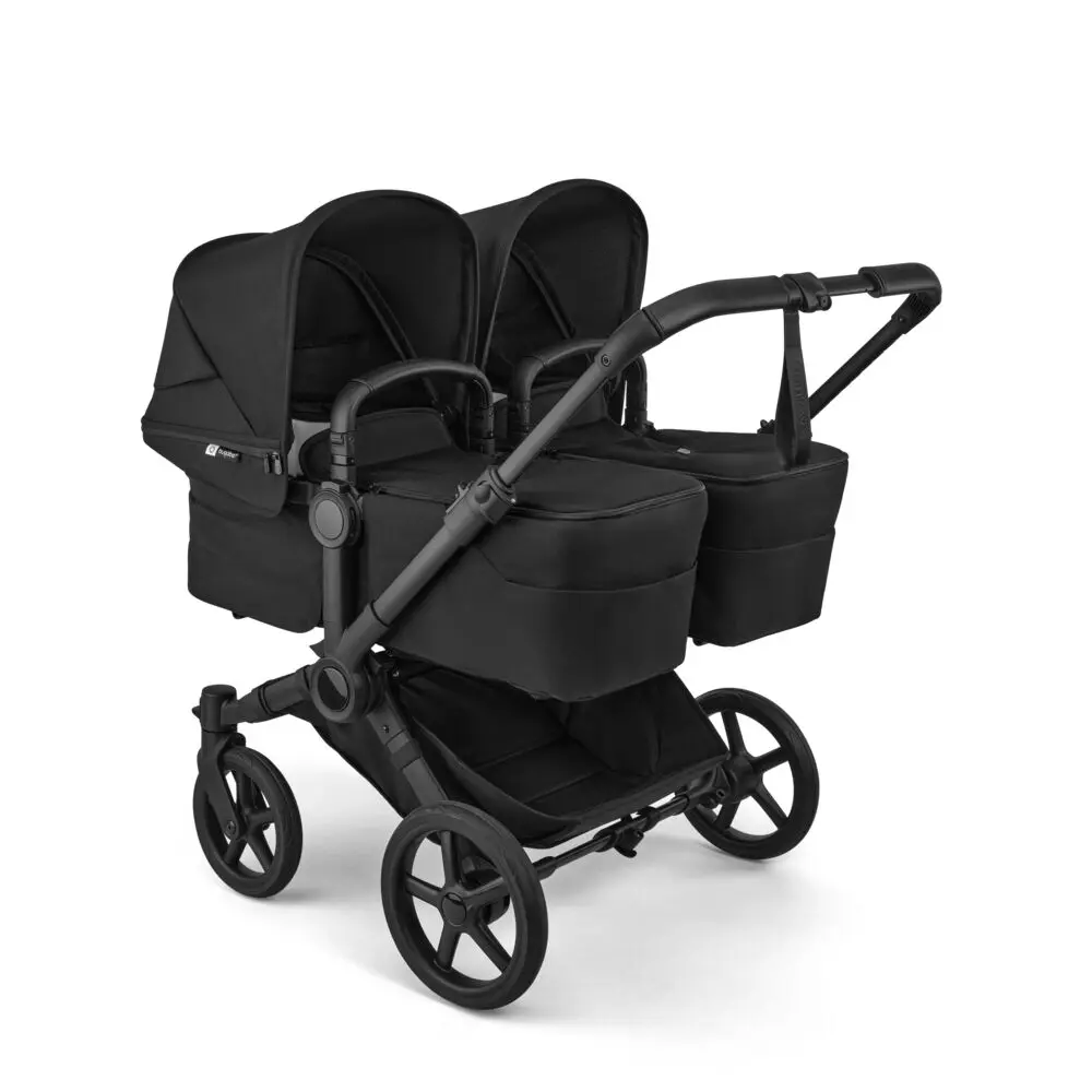 Donkey Tvillingevogn Heritage Black
