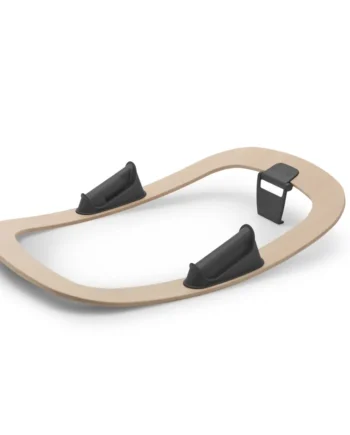 Giraffe Rocker Ramme i Neutral Træ - Ideel til Babyer