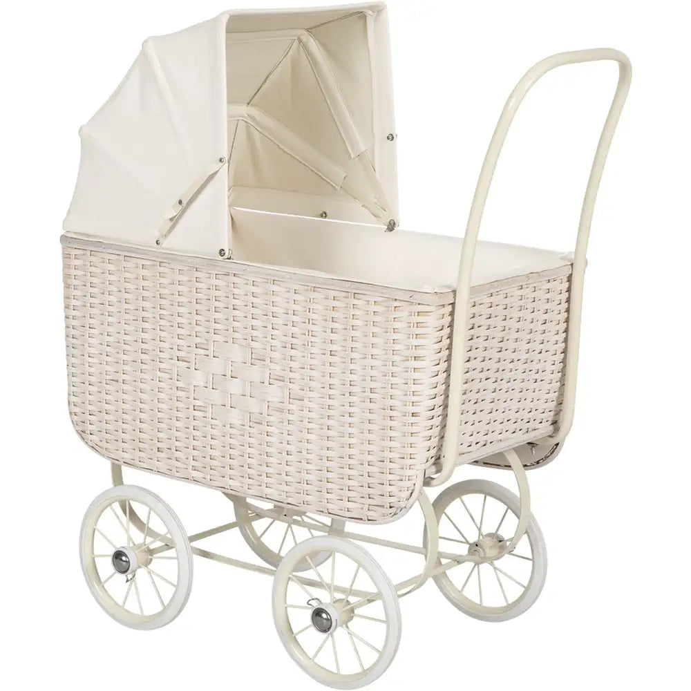 By Astrup Retro Dukkevogn - Cream - Black Week Tilbud