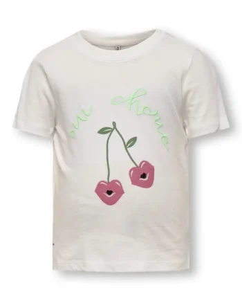 Candy T-shirt med tryk - Clouddance fra Kids Only