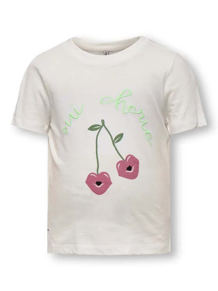 Candy T-shirt med tryk - Clouddance fra Kids Only