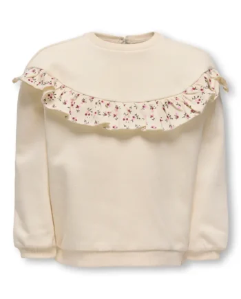 Capella Langærmet Sweatshirt - Whitecapgr fra Kids Only