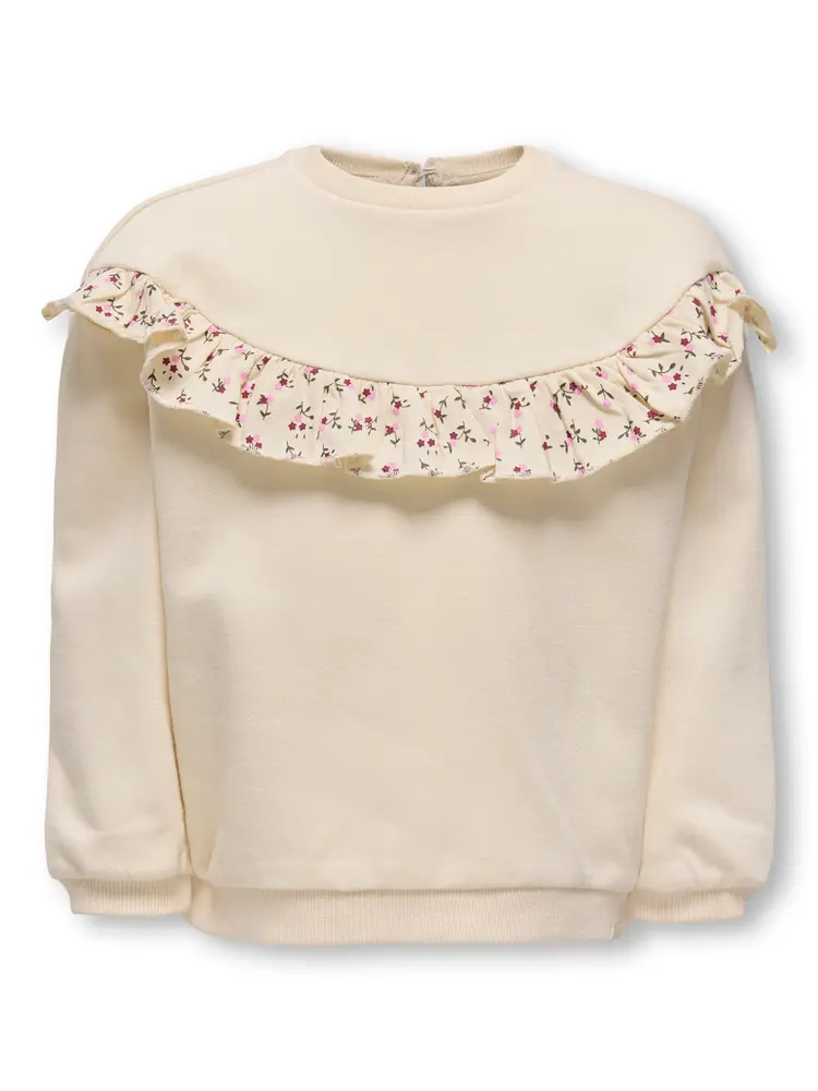 Capella Langærmet Sweatshirt - Whitecapgr fra Kids Only