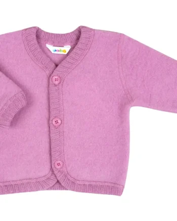 Rosa Merino Uld Cardigan fra Joha - Komfort til Kolde Dage