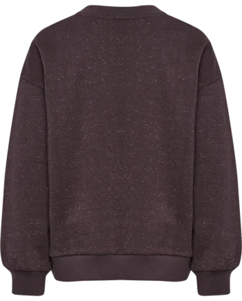 Carola Sweatshirt fra Hummel – Økologisk med Glitrende Detaljer