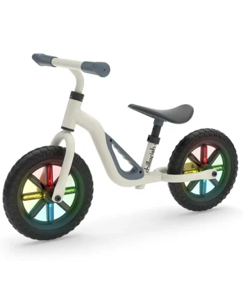 Charlie Glow Balancecykel i Beige – Lysende Hjul til Leg!