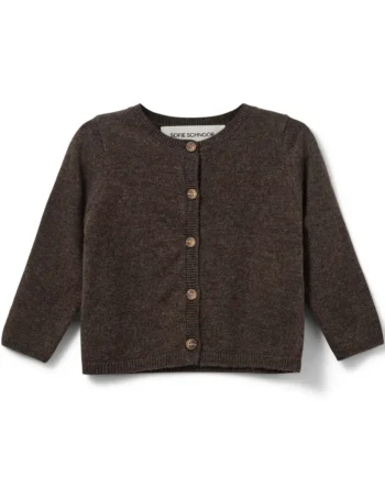 Cisse Cardigan i Brown Fudge fra Sofie Schnoor Kids