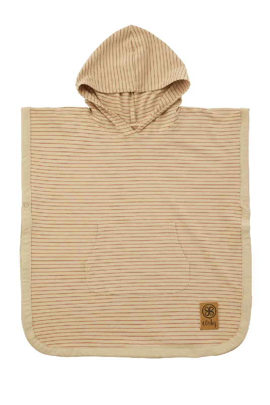 Cloby UV Poncho til Strand - Peanut Brown - Solbeskyttelse