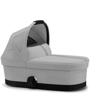 Cybex Cot S Avi Spin - Fog Grey til nyfødte, fleksibel løsning