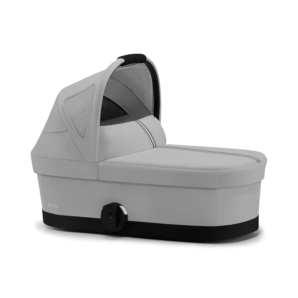 Cybex Cot S Avi Spin - Fog Grey til nyfødte, fleksibel løsning