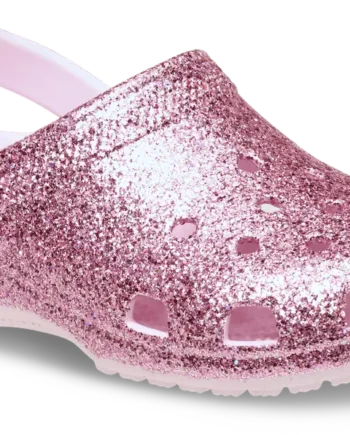 Classic Chunky Glitter Clog   Pink Milk 25 26