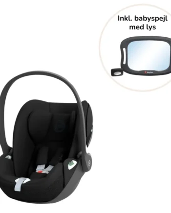 Cloud G I-size - Magic Black med LED Babyspejl til Bil