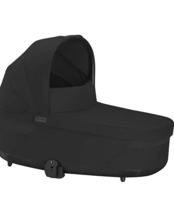 Cybex Cot S Lux - Moon Black til trygge udendørs eventyr