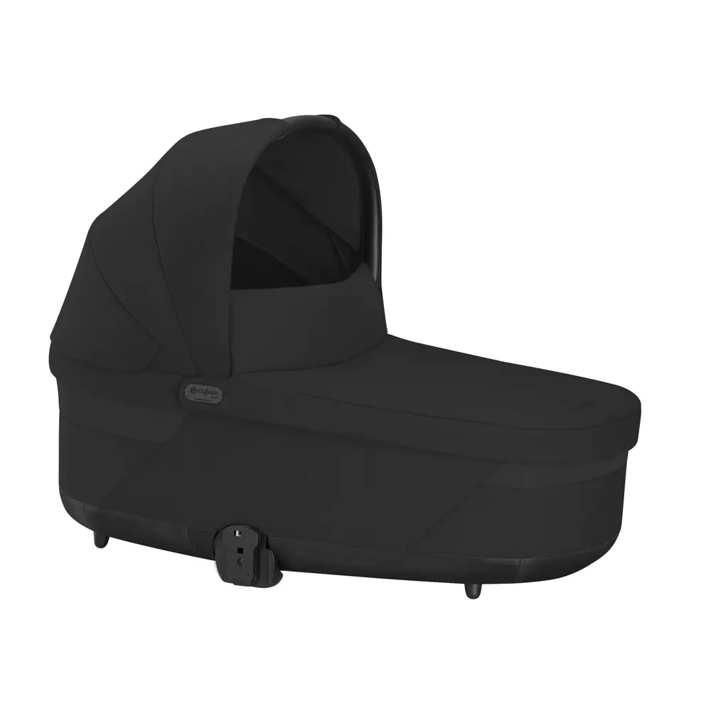 Cybex Cot S Lux - Moon Black til trygge udendørs eventyr