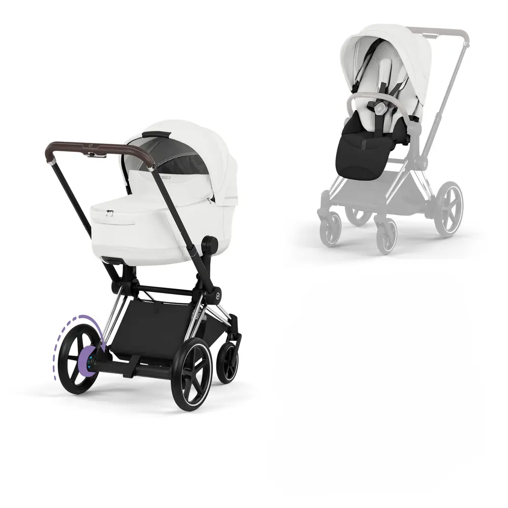 Cybex -priam Kombivogn Style Off White Chrome Brown