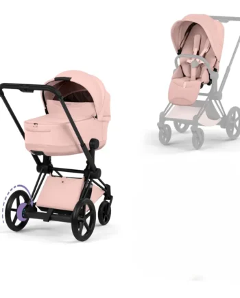 Cybex  -priam Kombivogn Style Peach Pink Matt Black