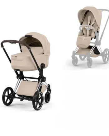 Cybex Priam Kombivogn Style Cozy Beige Chrome Brown