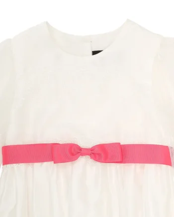 Elegant Dåbsbånd i Pink Satin til Dåbskjoler