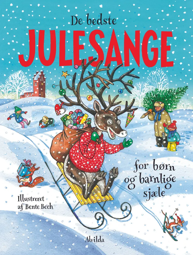 De Bedste Julesange for Børn - 16 Klassikere med Illustrationer