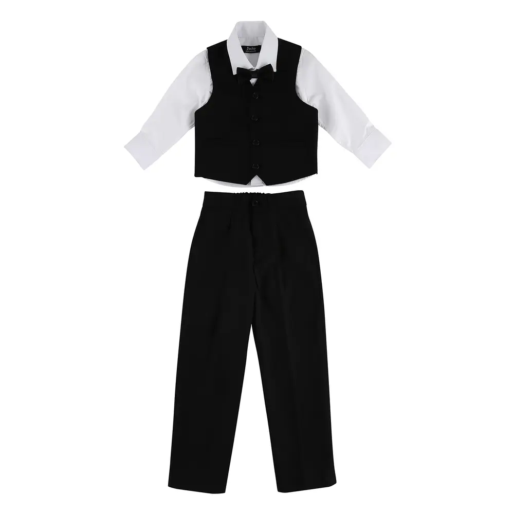 Elegant Festoutfit til Børn – Sort/Hvid fra Jocko