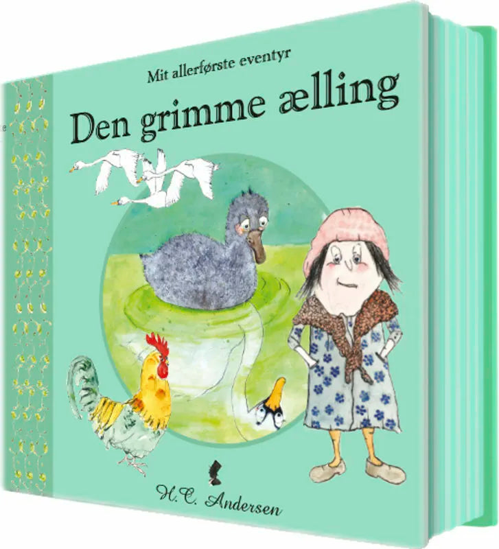 Den Grimme Ælling - Eventyrbog til Små Børn