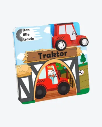 Den Lille Travle Traktor – Interaktiv Leporellobog til Børn