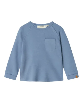 Løs bluse med brystlomme fra Lil' Atelier - Tropospher Top
