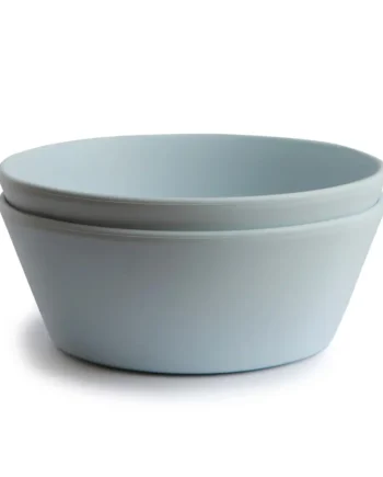 Middagstallerken i Powder Blue fra Mushie - Elegant design