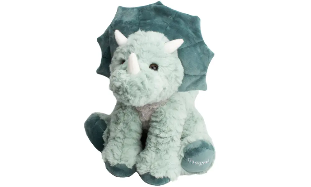 Dino Bamse Triceratop 25 Cm – Blød Krammeven til Børn