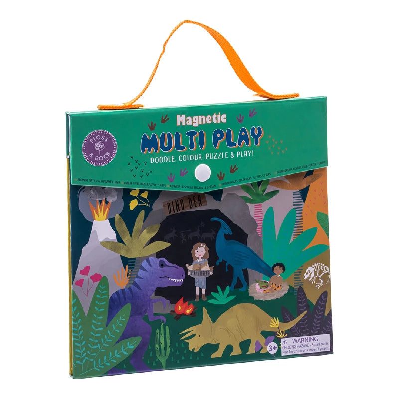 Dino Magnetisk Multi Play - Sjovt Aktivitetslegetøj!