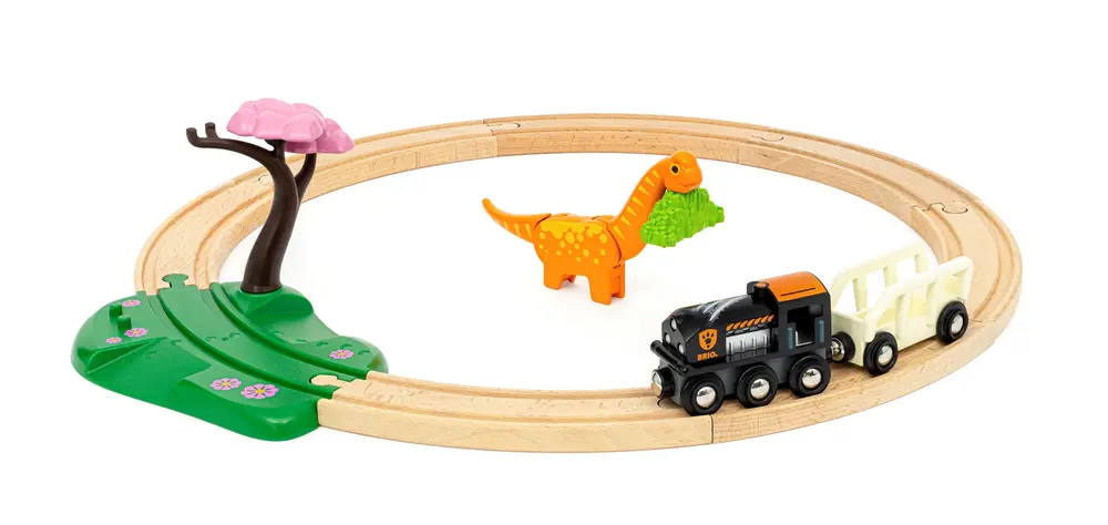 Dinosaur Cirkel Togsæt fra Brio - Fantastisk Leg!