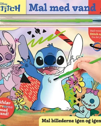 Disney Stitch - Magisk Malebog med Vand