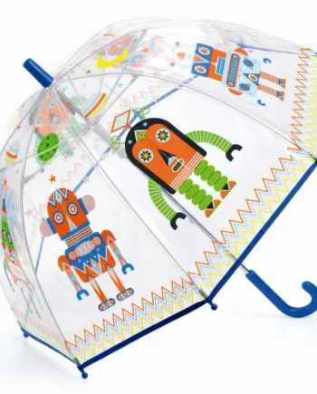 Djeco Robot Paraply - Sjov Regnvejrsven for Børn