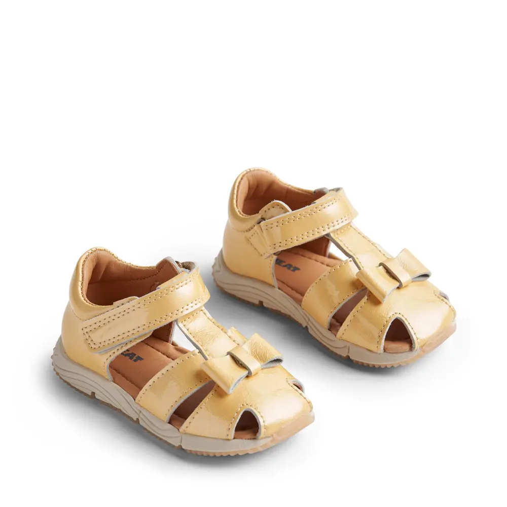 Begyndersandaler til Børn – Wheat Donna Sandal Lemon