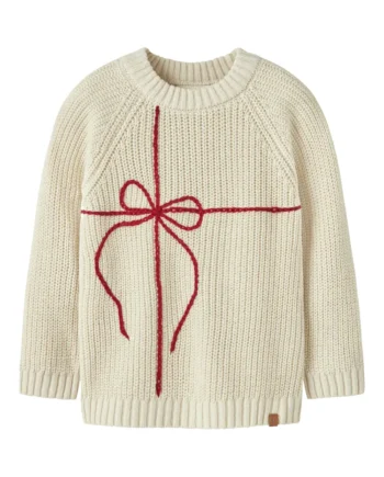 Emlen Mio Striksweater - Turtledove til Jul